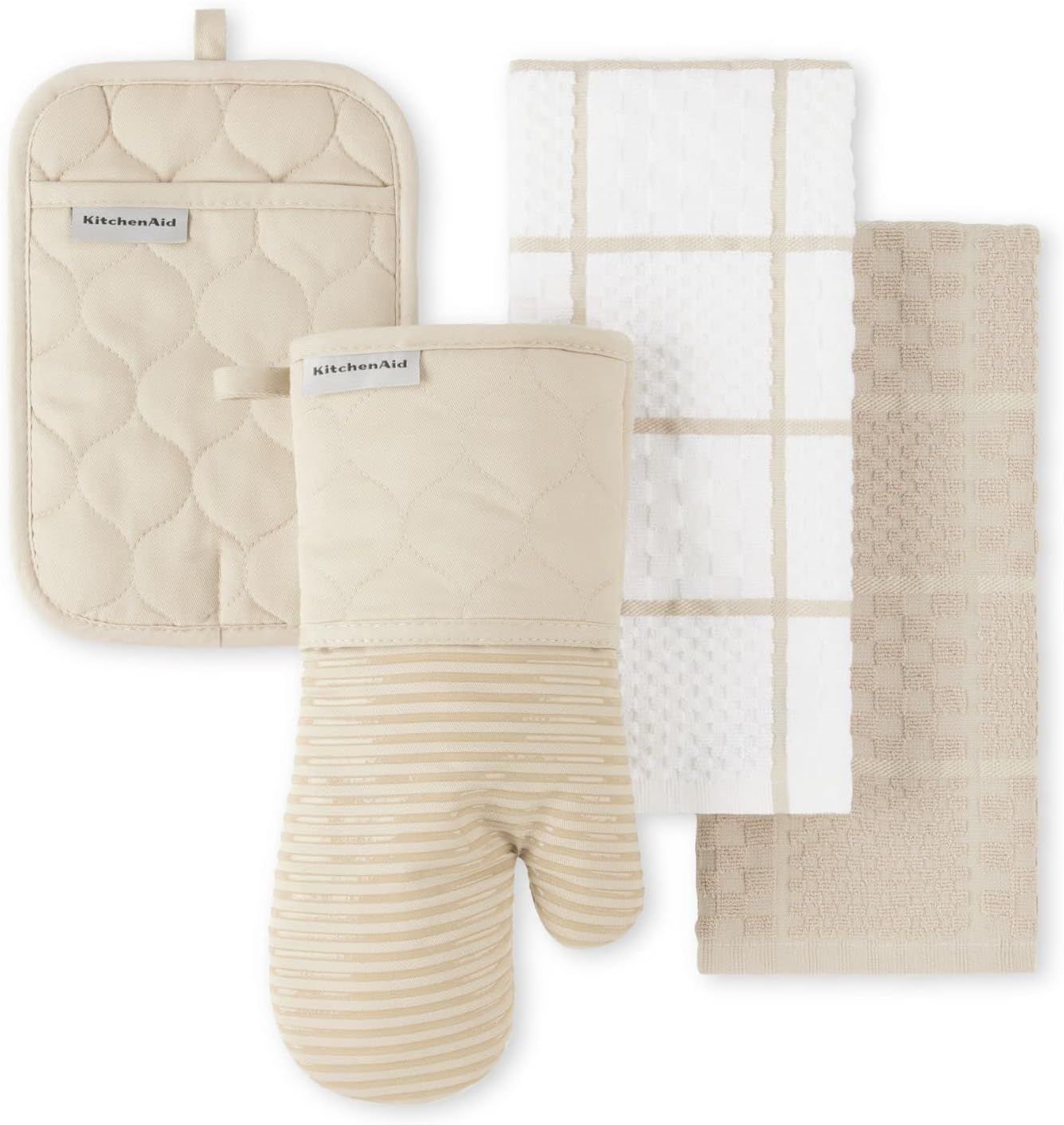 KITCHENAID Quilted Cotton Terry Cloth Oven Mitt