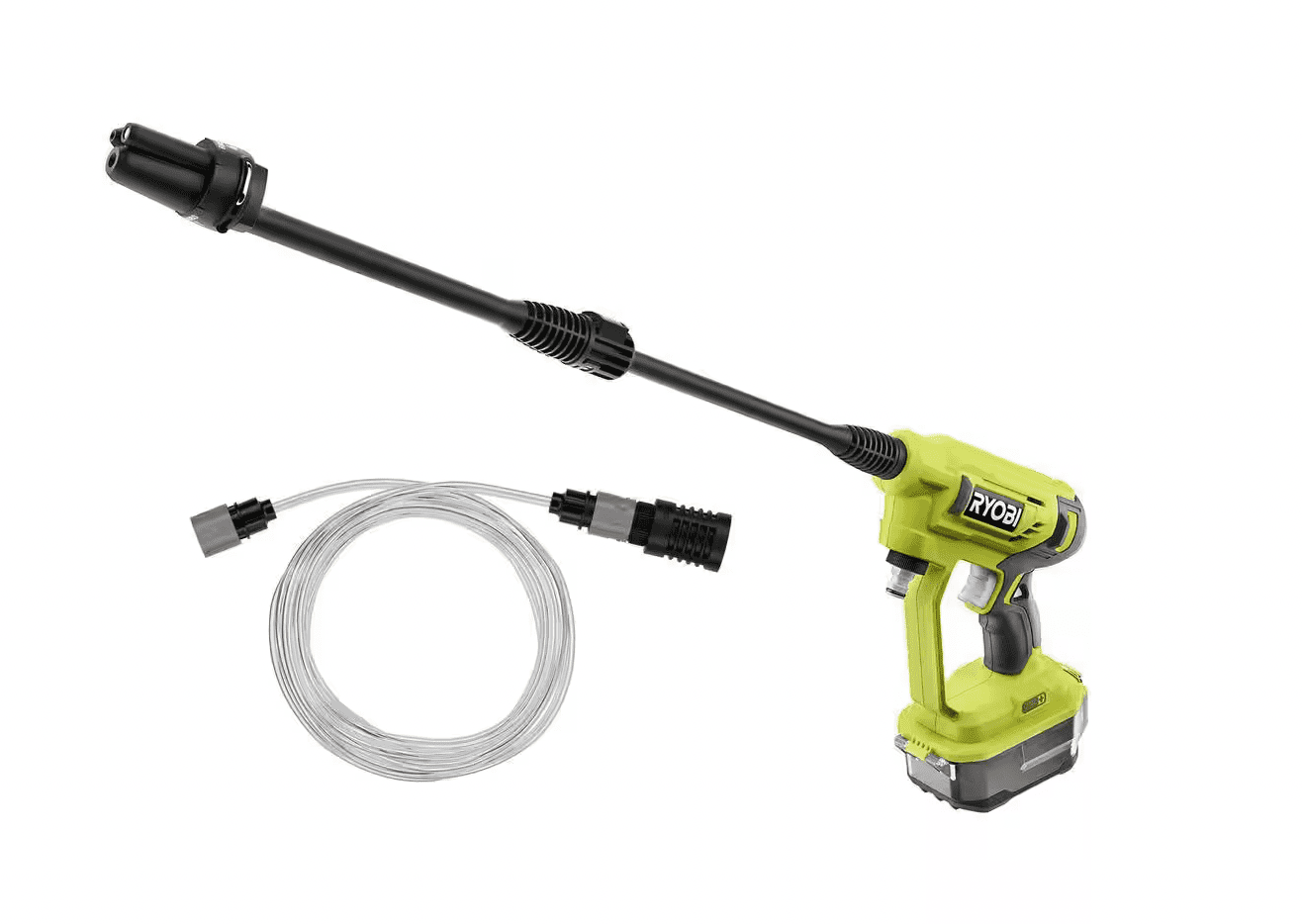 RYOBI ONE+ 18V EZClean 320 PSI 0.8 GPM Cordless Battery Cold Water Power Cleaner