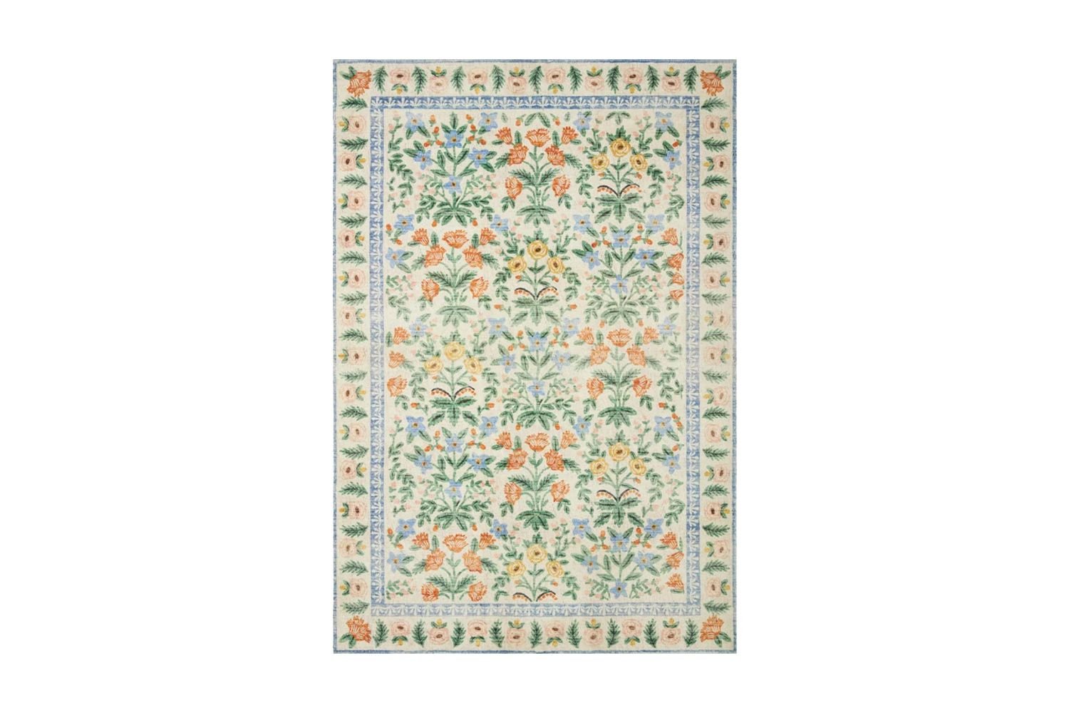 Rifle Paper Co. x Loloi Eden Mughal Garden Cream Rug