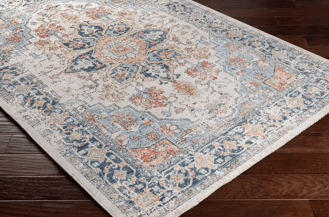 Ornate area rug