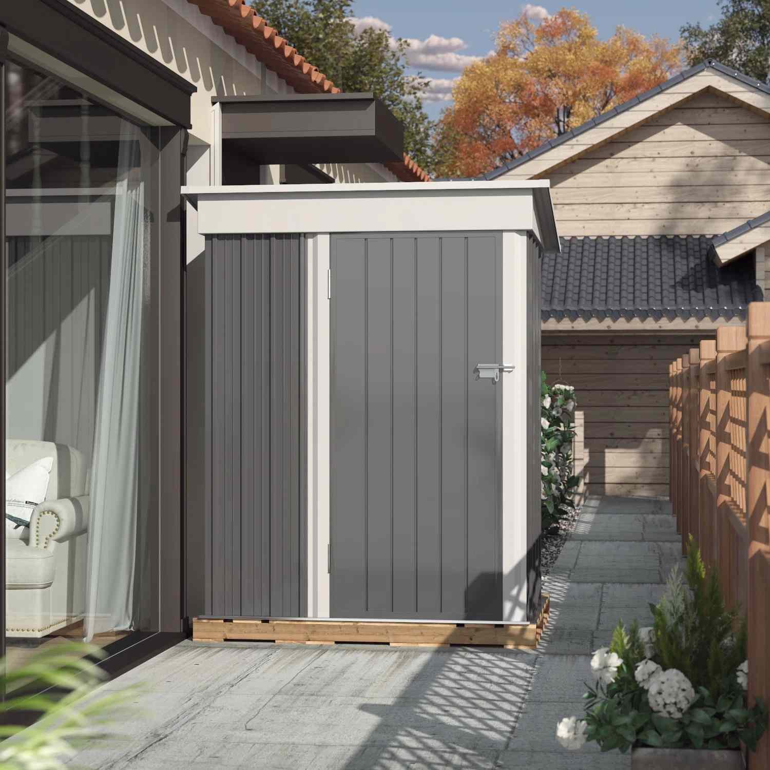 outdoor storage shed