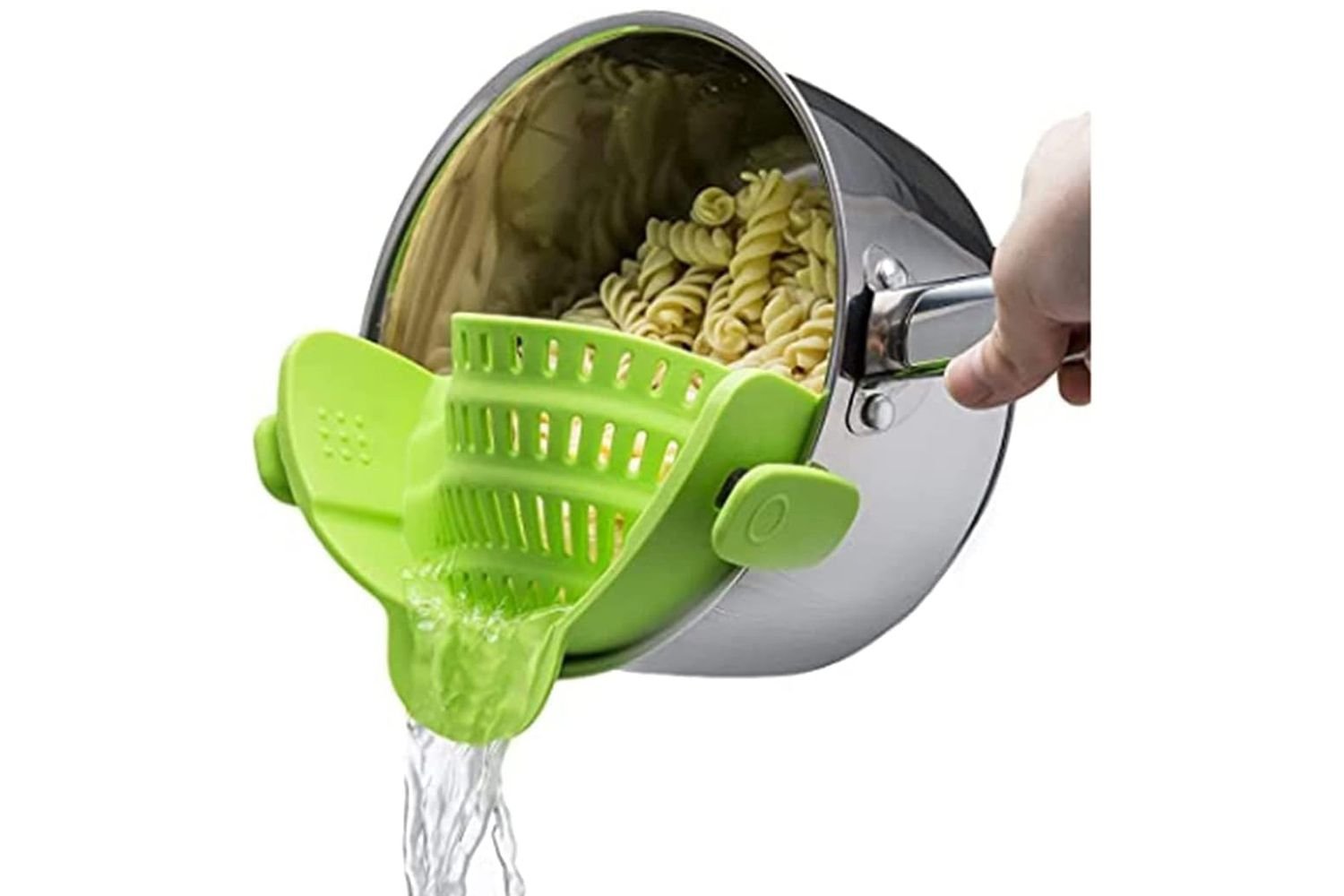 Amazon Gizmo Snap N Strain Pot & Pasta Strainer