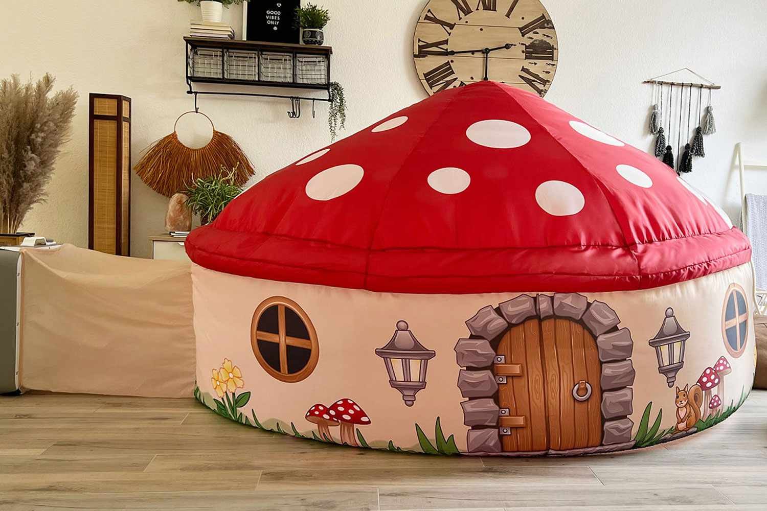 Uncommon Goods Mushroom Cottage Air Fort