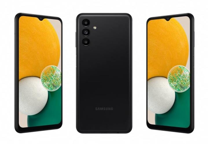 Samsung's Galaxy A13 from all angles.