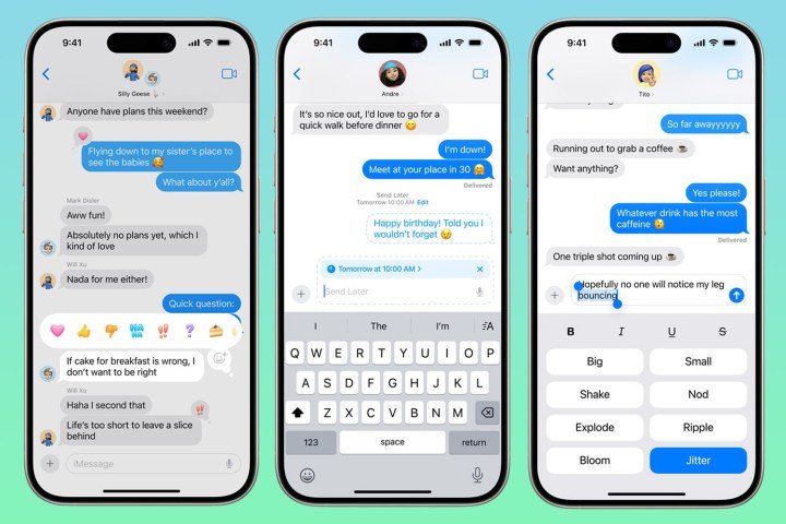 messages changes in iOS 18