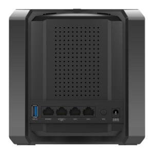 d link ac2600 wi fi router powered by mcafee back