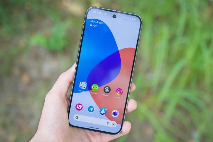 The display on the Google Pixel 9 Pro XL.