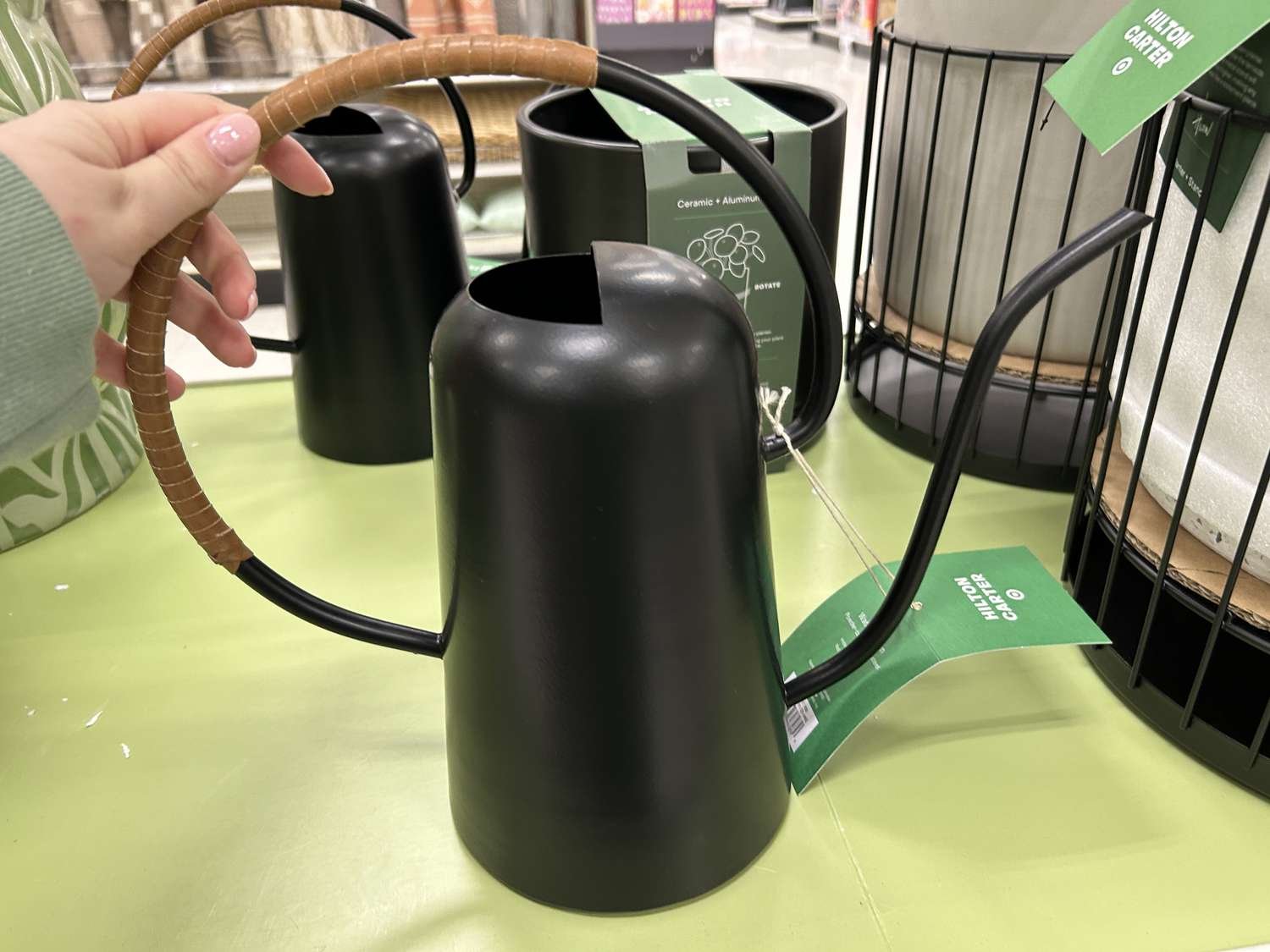 Hilton Carter watering can.