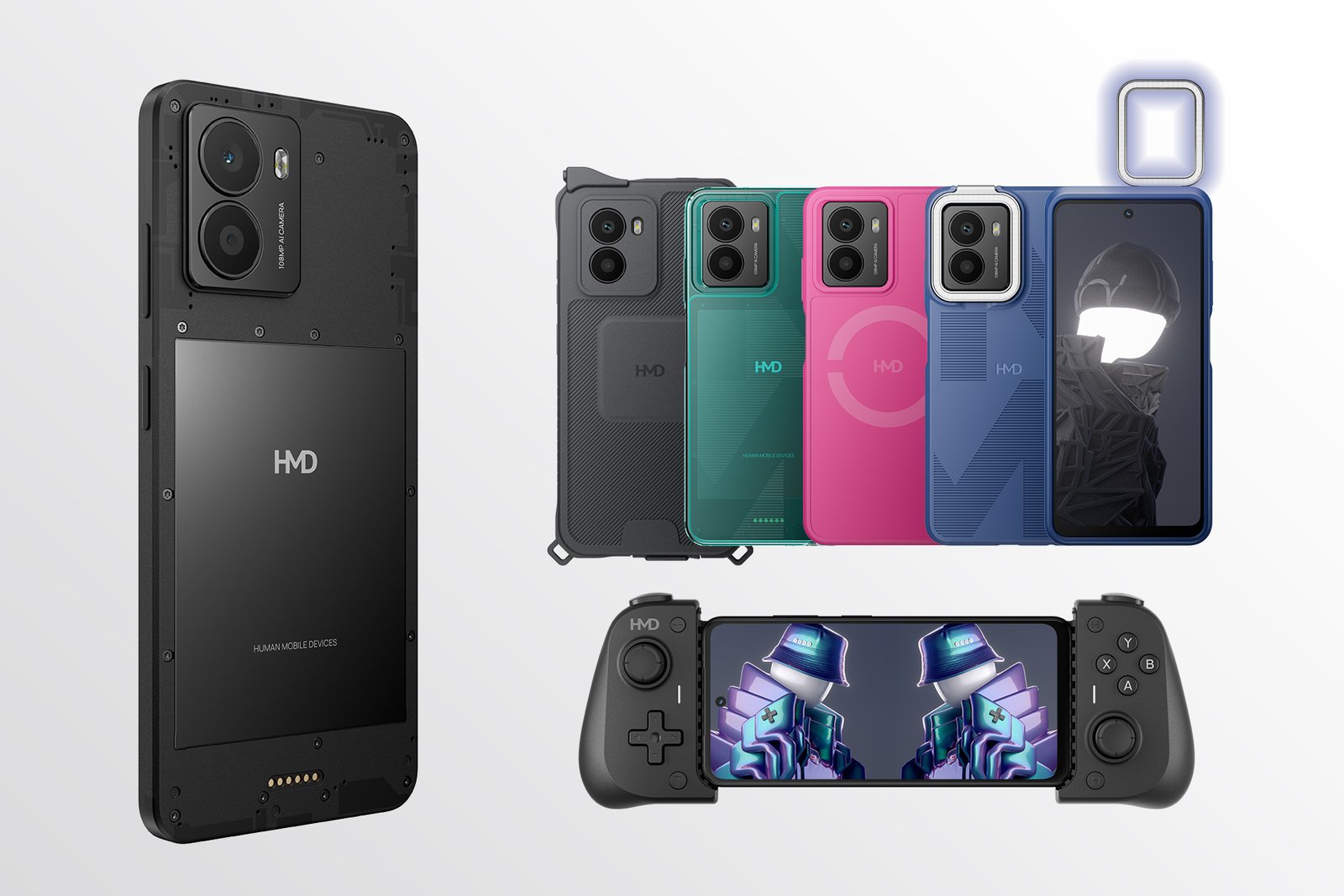 All of the different Outfits for the HMD Fusion.