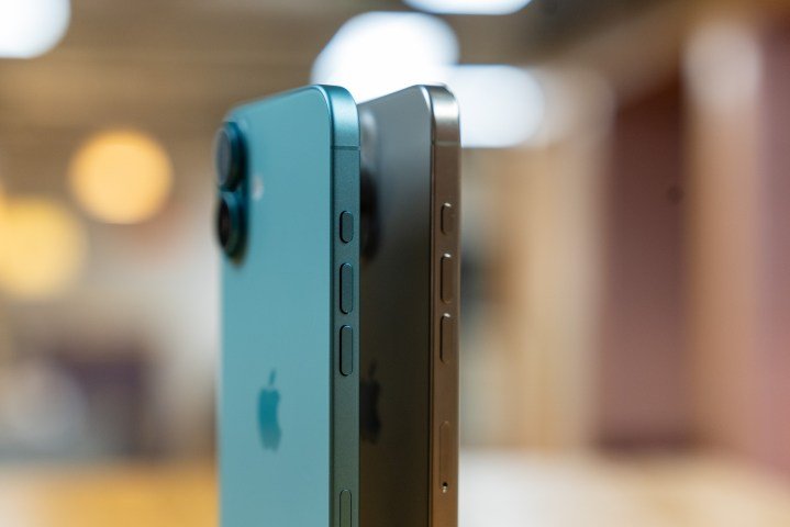 iPhone 16 Plus and iPhone 16 Pro Max action button