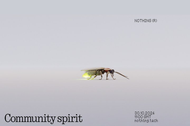 A teaser for the Nothing Phone 2a Community Edition.