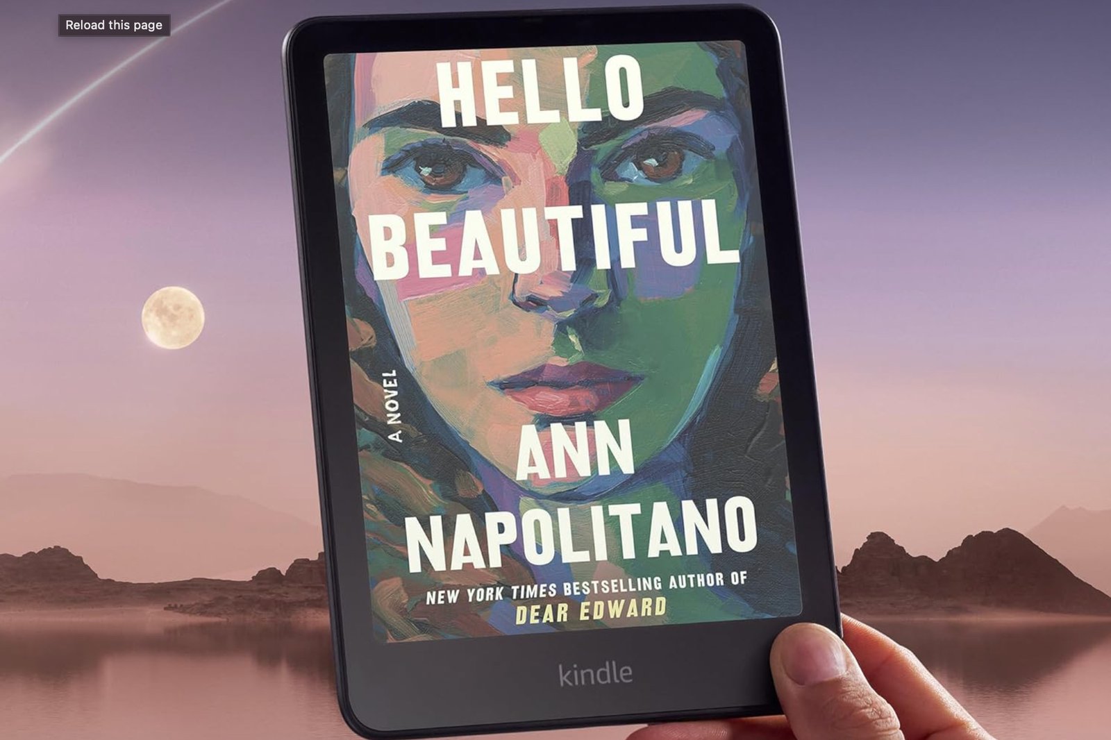 Front profile of the Amazon Kindle Colorsoft Signature Edition