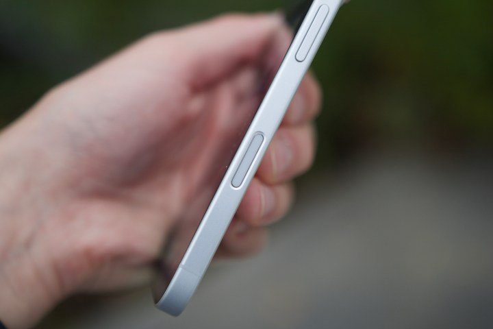 The Camera Control on the iPhone 16.