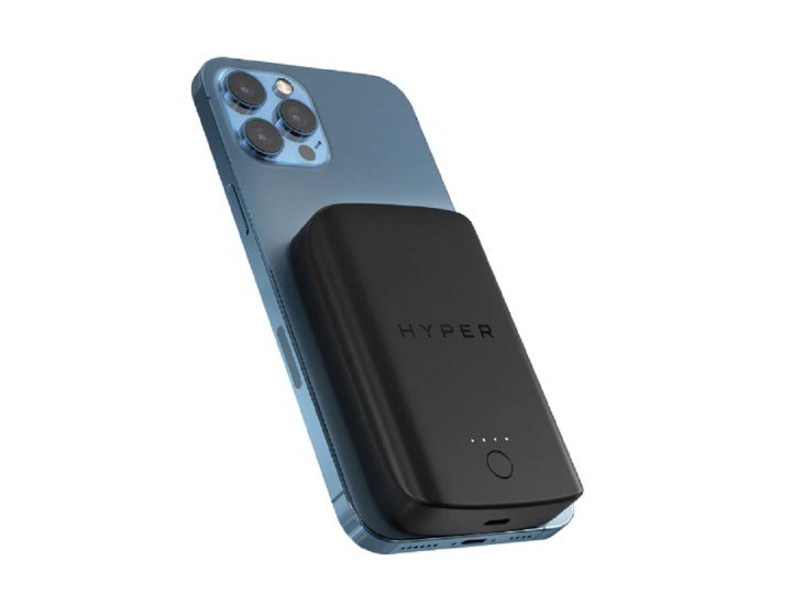 The HyperJuice Magnetic Wireless Portable Charger on a white background.