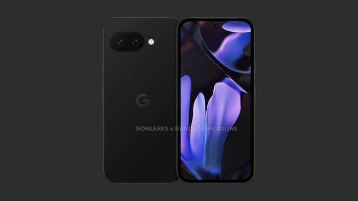 Pixel 9a 5K render.