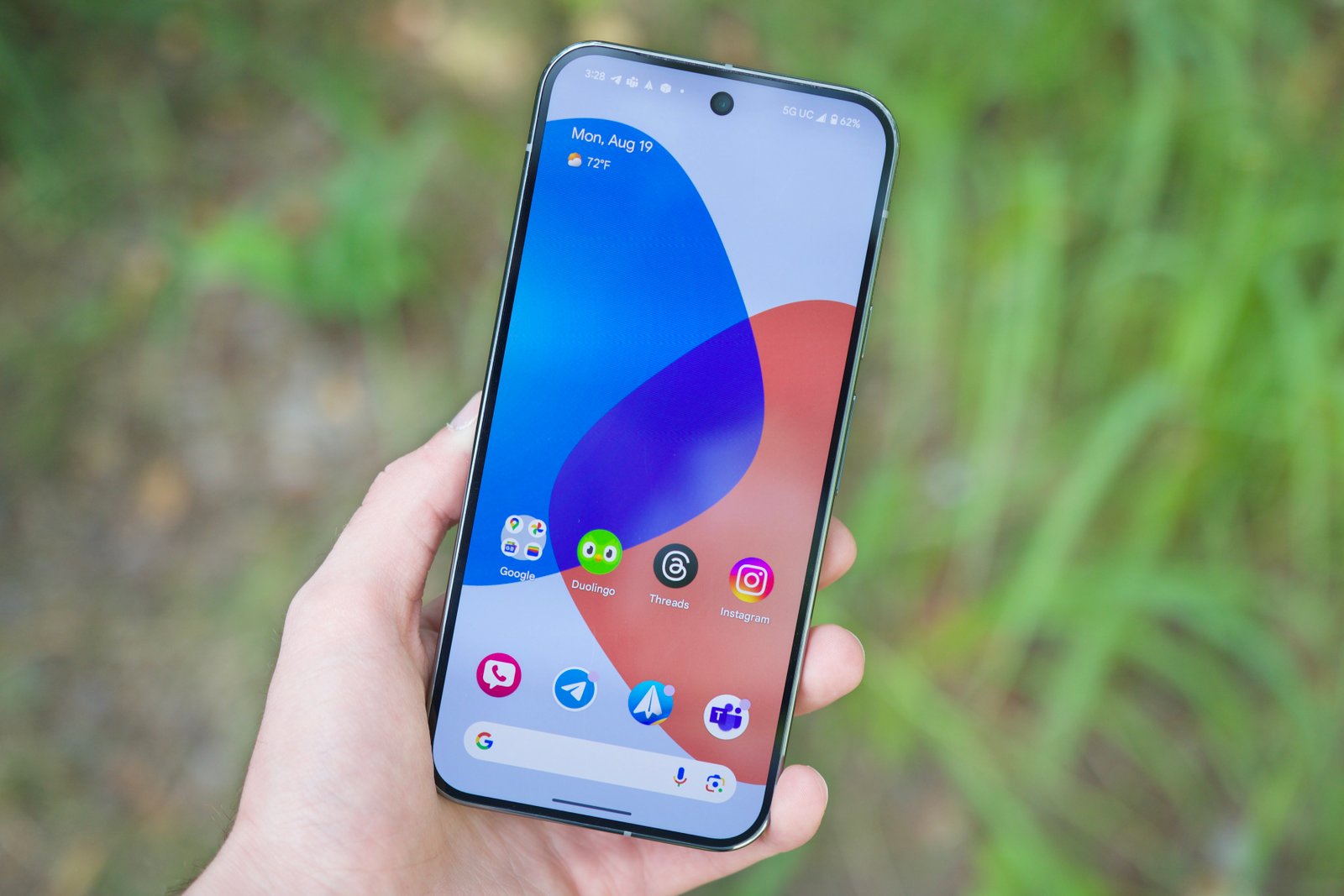 The display on the Google Pixel 9 Pro XL.