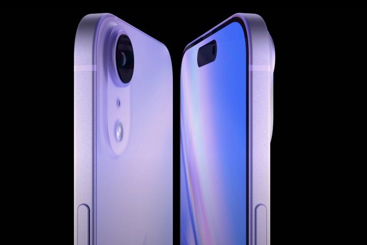A render of the iPhone Air.