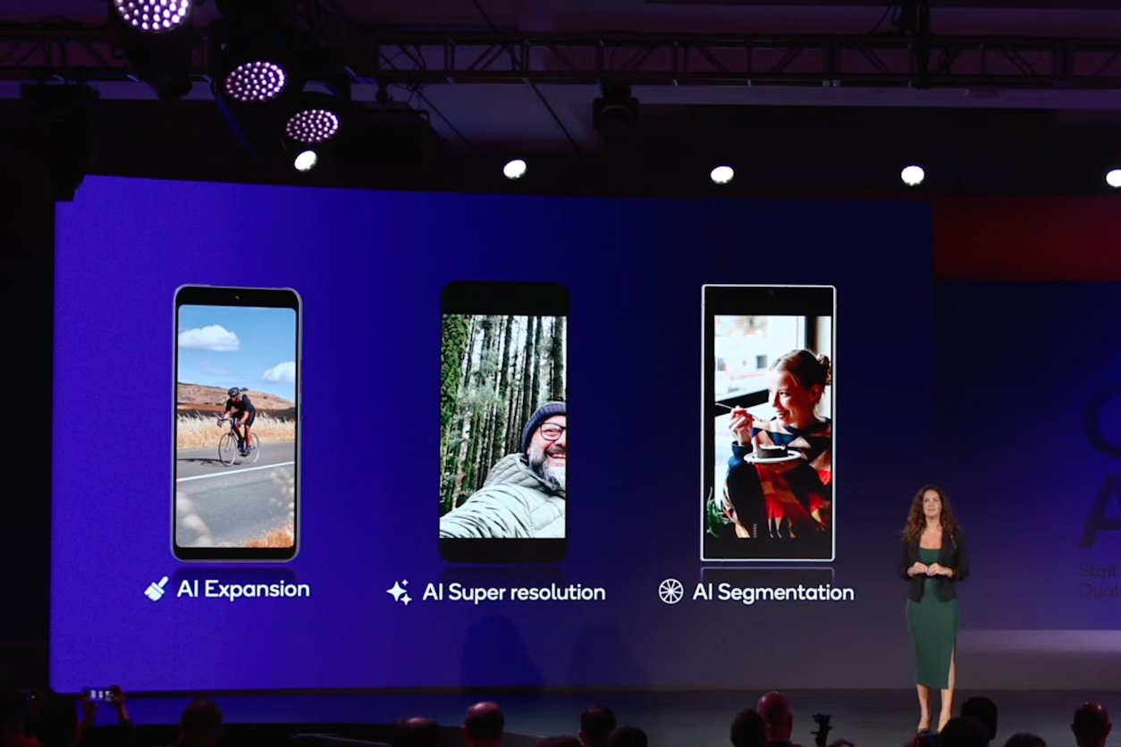AI features on Qualcomm Snapdragon 8 Elite SoC.