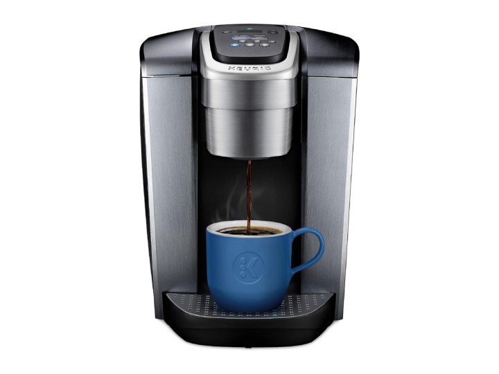 The Keurig K-Elite coffee maker against a white background.