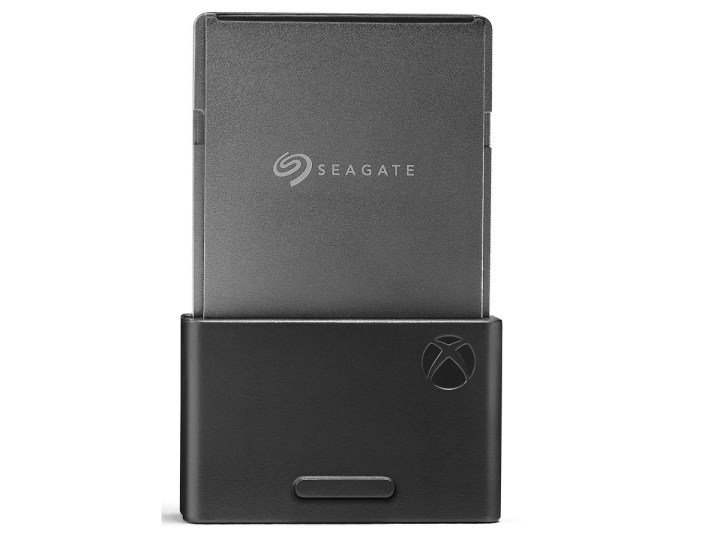The Seagate Storage Expansion Card for Xbox Series S and X on a white background.