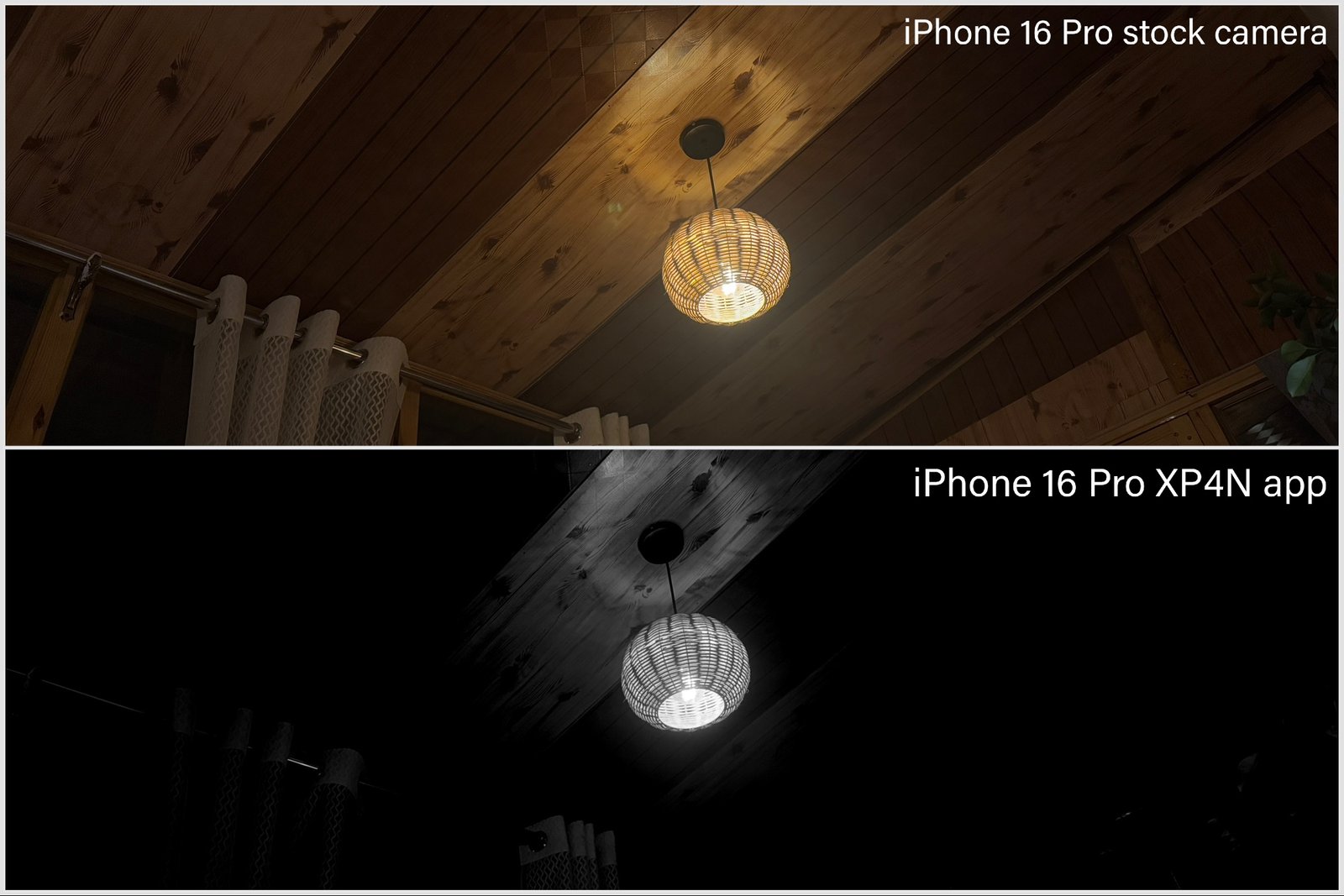Camera samples clicked from iPhone 16 Pro and XP4N app.