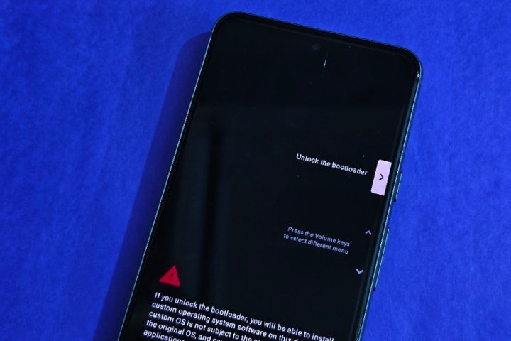 Installing Android 16 on a Google Pixel 8 Step 2.