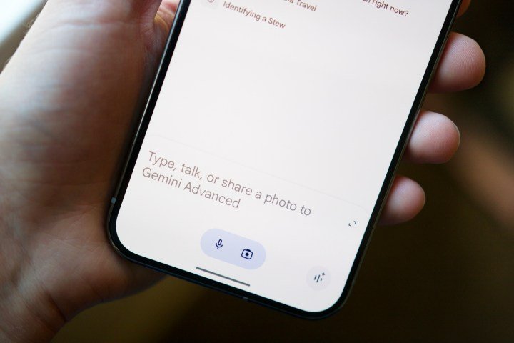 Google Gemini Advanced running on the Pixel 9 Pro XL.