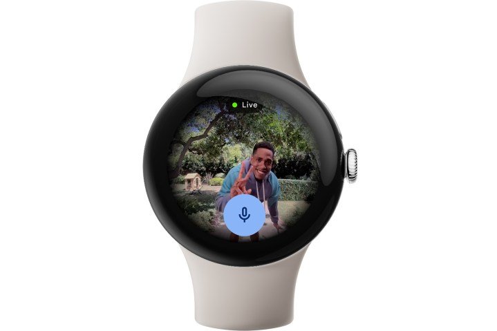 Pixel Watch Live View from Home.