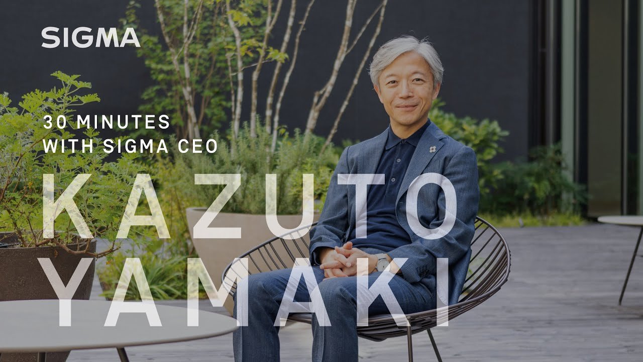 SIGMA CEO Kazuto Yamaki teases a new SIGMA lens and talks photography, music and design. - YouTube