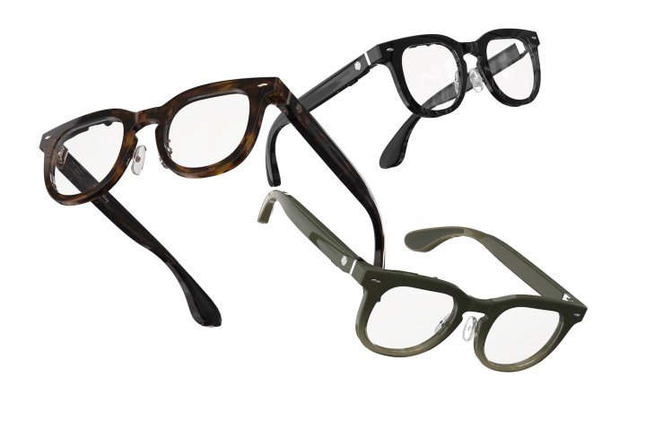 The Halliday AI Glasses in different colors.