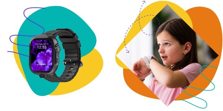 Render of the Pinwheel smartwatch.
