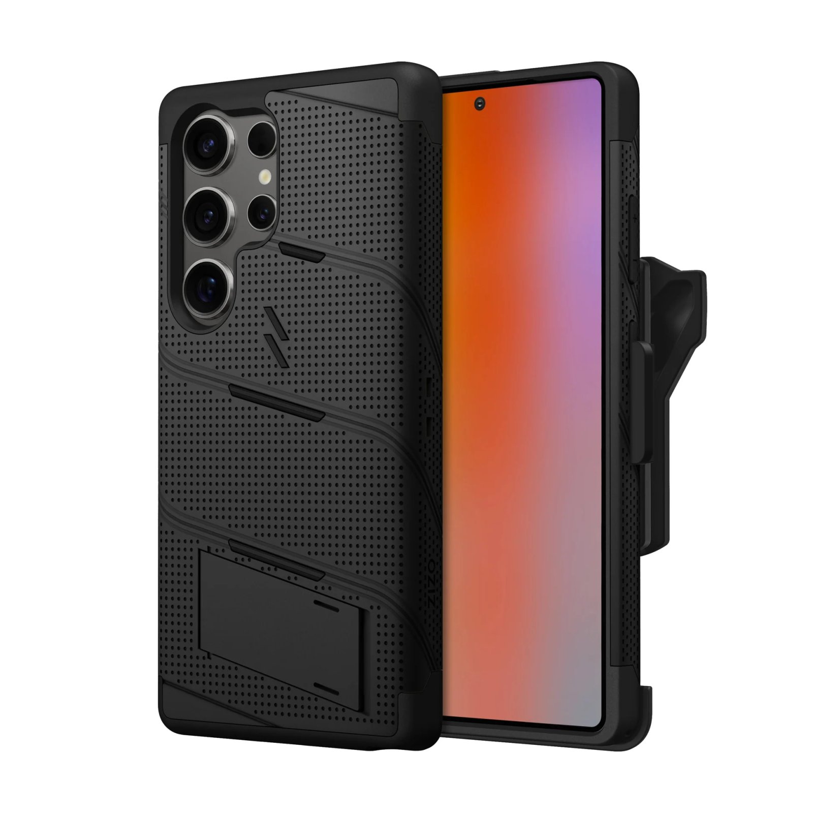 Zizo Bolt Series case with belt clip for the Samsung Galaxy S25 Ultra