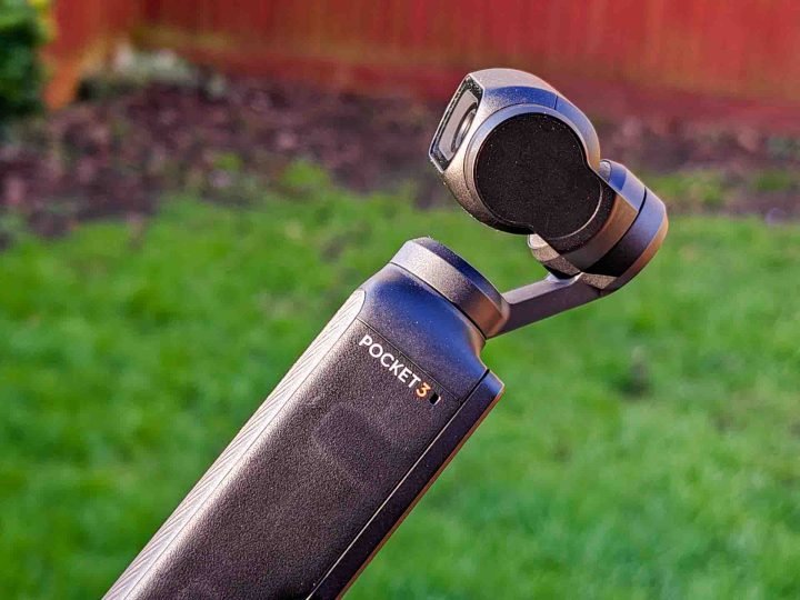 Side of the Osmo Pocket 3