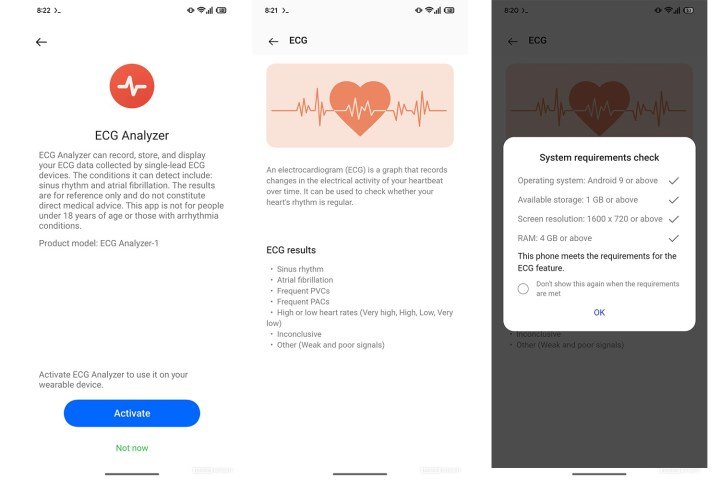 OnePlus Watch 3 health app leak.