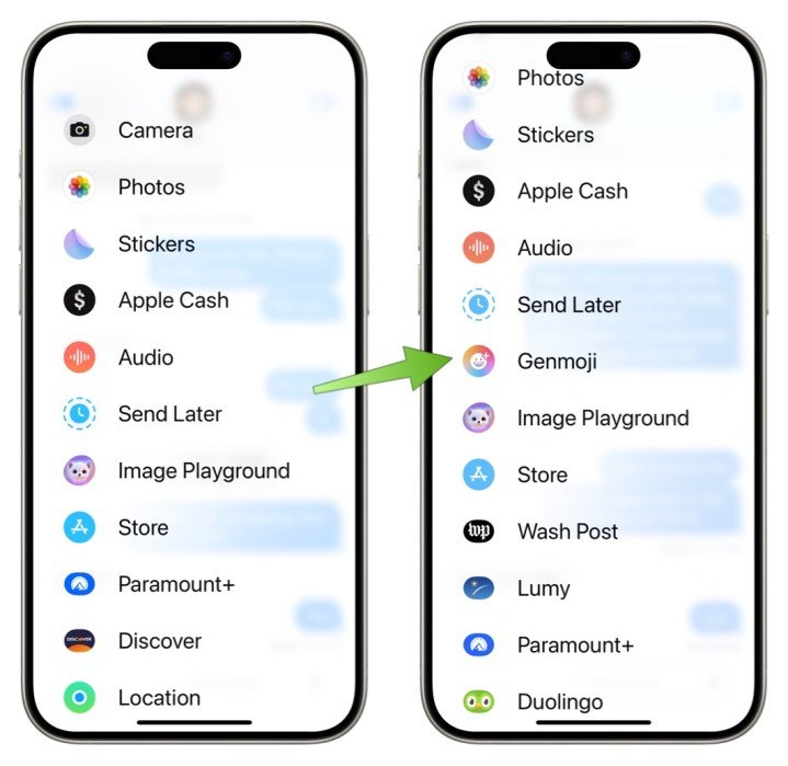 Genmoji changes in iOS 18.3.