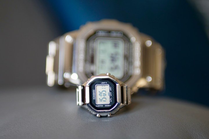 Casio Ring Watch with the Casio G-Shock GMW-B5000.