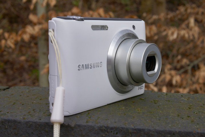 The side of the Samsung ST72 camera.