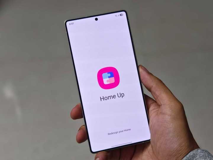 Home Up icon on Galaxy S25 Ultra screen.