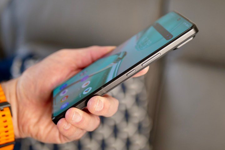 The side of the Asus Zenfone 12 Ultra.