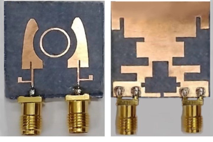 A MIMO antenna designed for smart clothing.