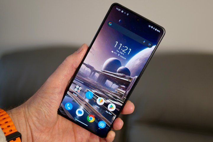 The Asus Zenfone 12 Ultra's screen.