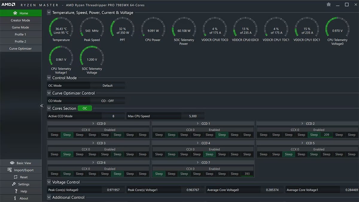 AMD Ryzen Master