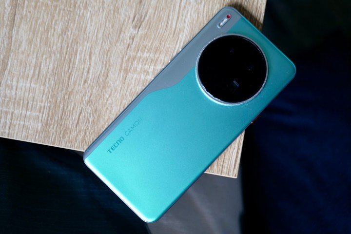 The back of the Tecno Camon 40 Premier.