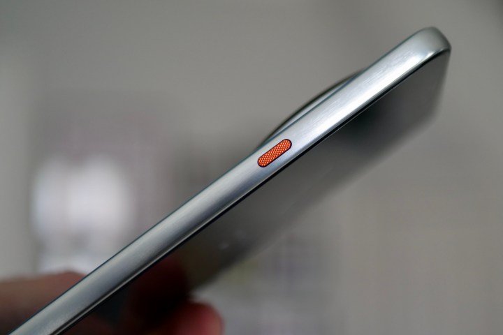 The side button on the Tecno Camon 40 Premier.