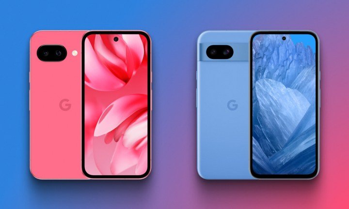 Google Pixel 9a vs Pixel 8a.