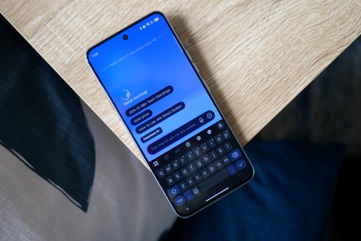 The Ella assistant on the Tecno Camon 40 Premier.