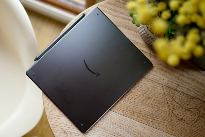 The back of the Amazon Kindle Scribe.