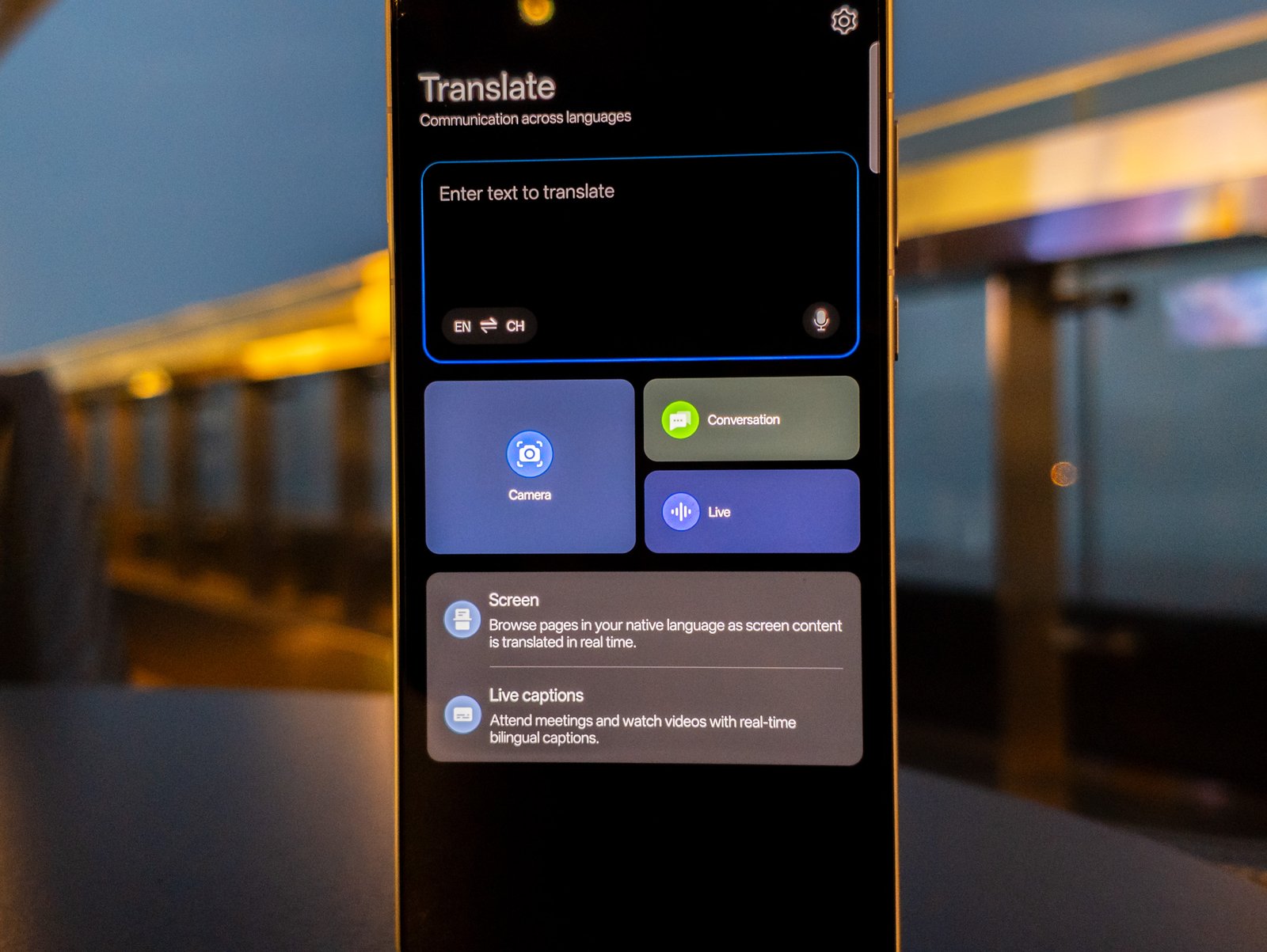 AI translation app on the Oppo Find X8 Ultra