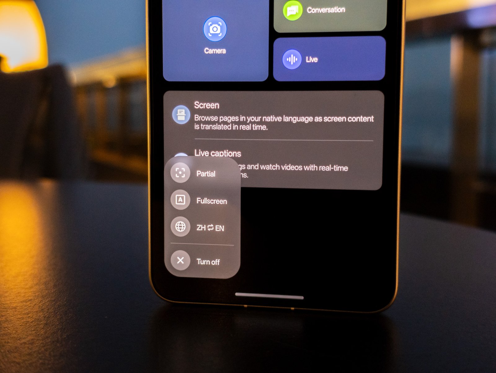 AI translation app on the Oppo Find X8 Ultra