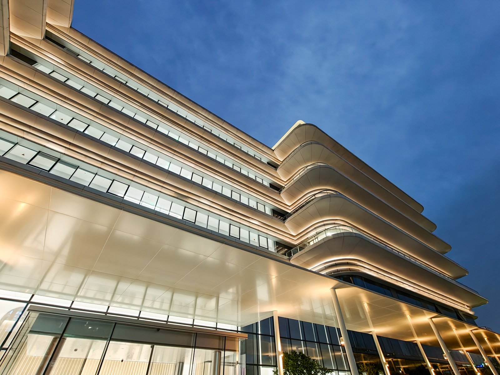 Oppo's new Binhai Bay campus, home to one of its imaging labs